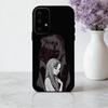 Чехол для телефона H-Horror T-Tomie-E для Samsung Galaxy A73, A72, A71, A70, A53, A52, A51, Мягкий силиконовый черный чехол