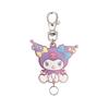 SK Japan Sanrio Yumefuwa резиновая катушка брелок Kuromi