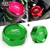 Motorcycle Accessories Red Front Rear Fluid Cylinder Master Reservoir Cover For Kawasaki Z750 Z 750 2007-2012 2008 2010 2011