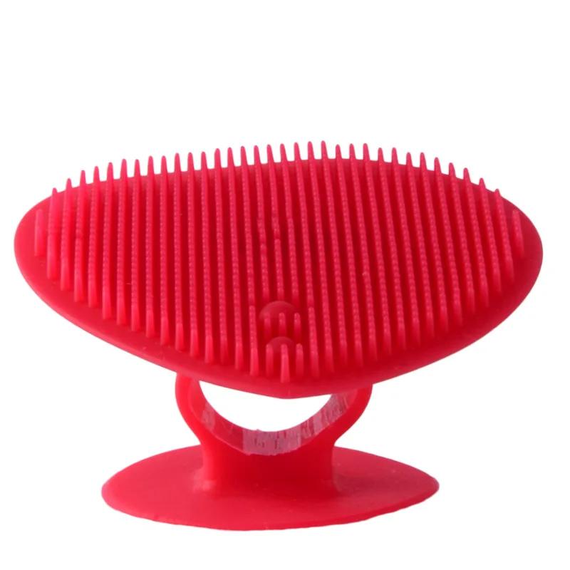 1PC Silicone Facial Cleaning Pad Face Pore Blackhead Exfoliating Cleanser Face SPA Massager Brush Skin Cleansing Scrubber Tools