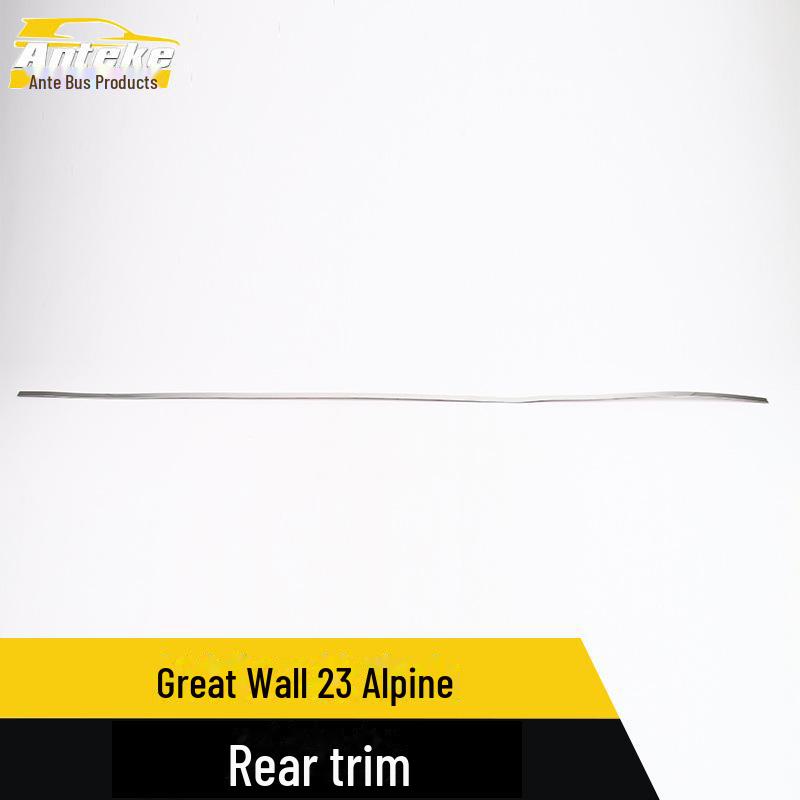 Декоративные полосы для защиты багажника от царапин для моделей Great Wall 23 High Mountain