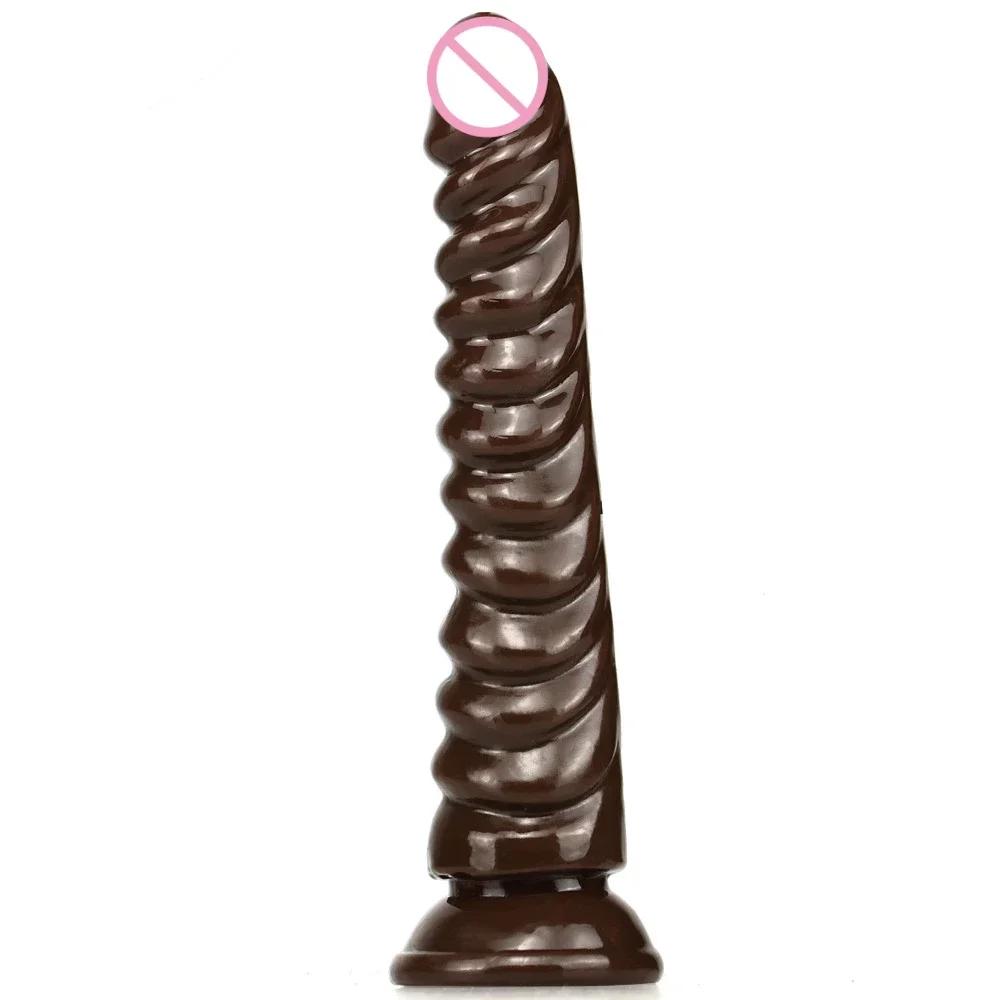 Дилдо Анальная пробка Женщина Большой Дилдо Пенис Анальные секс-игрушки для взрослых 18+ Женский мастурбатор Силиконовый массажер простаты для мужчин Анальная пробка