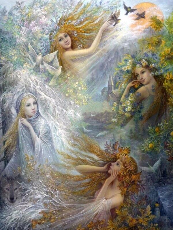 5D Diy Алмазная картина Эльф Фея Фэнтези Фея Полный круглый набор крестиков Алмазная вышивка Портрет Мозаика Плакат