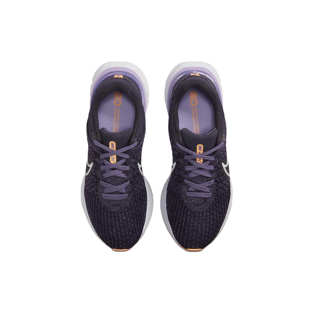 Nike React Infinity Run Flyknit 3 Cave Purple Orange Women Sneakers Canyon-Purple White DD3024-502