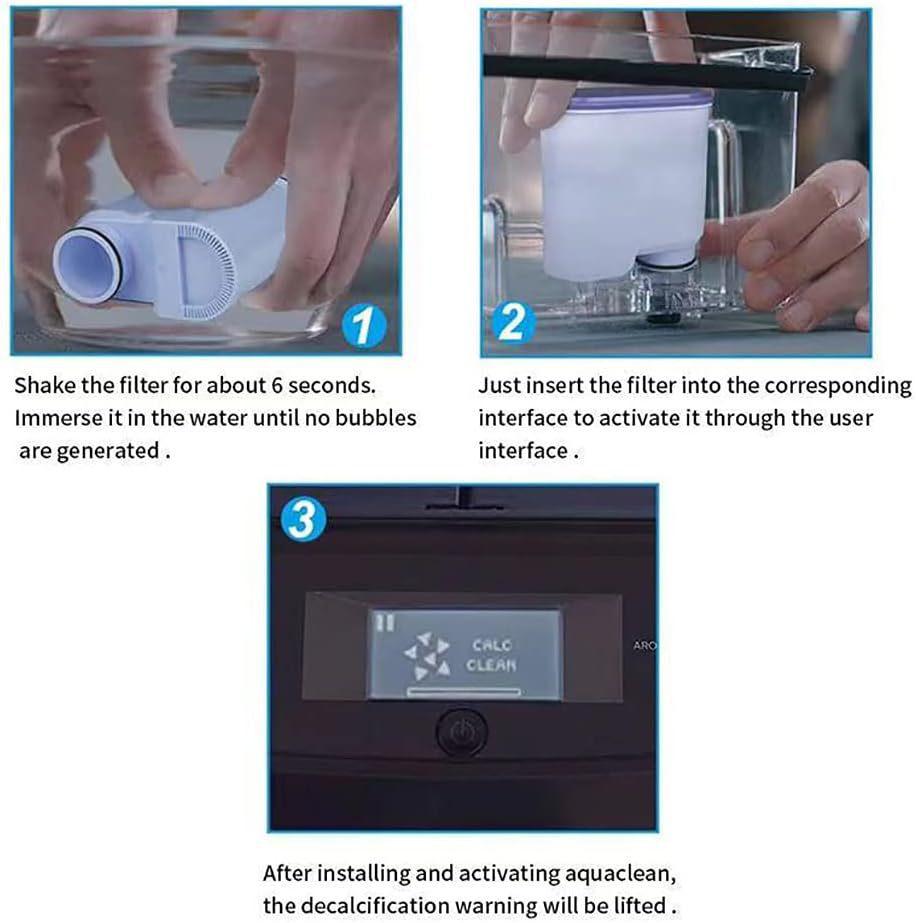 In Stock Activated Carbon Coffee Filter Cartridge Compatible with Various Brands - CA6903 Coffee Filter Accessory