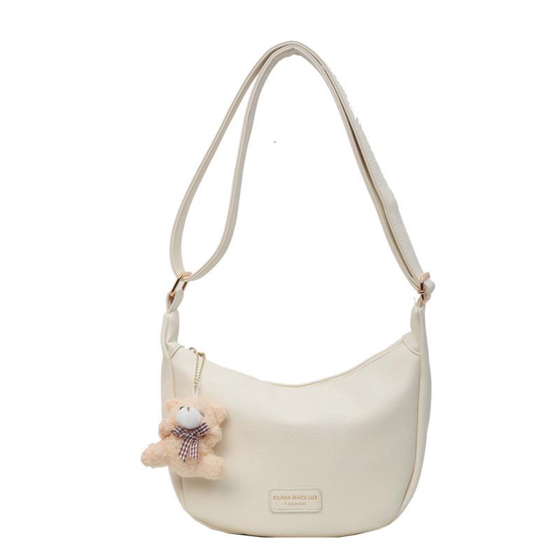 Популярная мода этого годаЖенская сумка-мессенджер из мягкой кожи 2025 весна новая универсальная сумка-пельмень