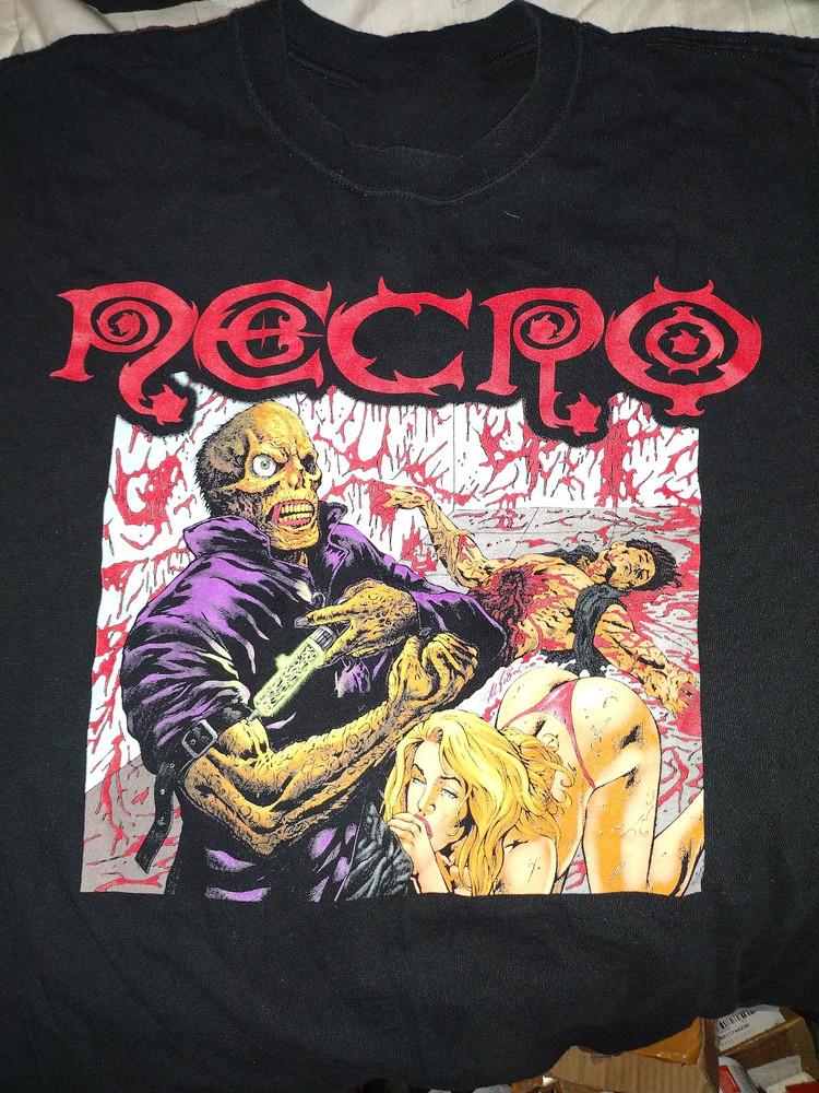 Винтажная коллекция футболок Rap Tee Necro 2006 Полный размер от S до 5XL Унисекс Футболка
