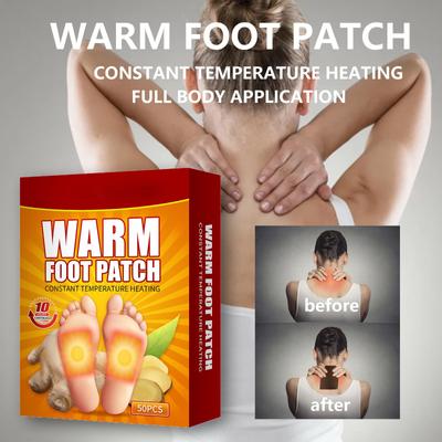 Теплый пластырь для ног, согревающий малыш, стресс, осушение, улучшение сна, акупунктурный пластырь, пластырь для массажа ног