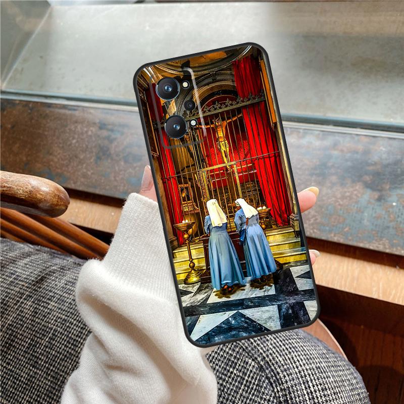 Sister Style Nun Sexy Girl Case For Realme 15 Pro 11 12 13 14 Pro Plus C65 C67 C61 C53 C55 C51 C25 C63 C71 C75 GT6 GT7