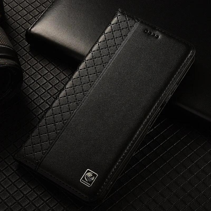 Nappa Genuine Leather Case for Xiaomi Poco X2 X3 X4 X5 X6 X7 F7 GT Pro NFC Neo Ultra Magnetic Flip Cover Wallet Phone Cases