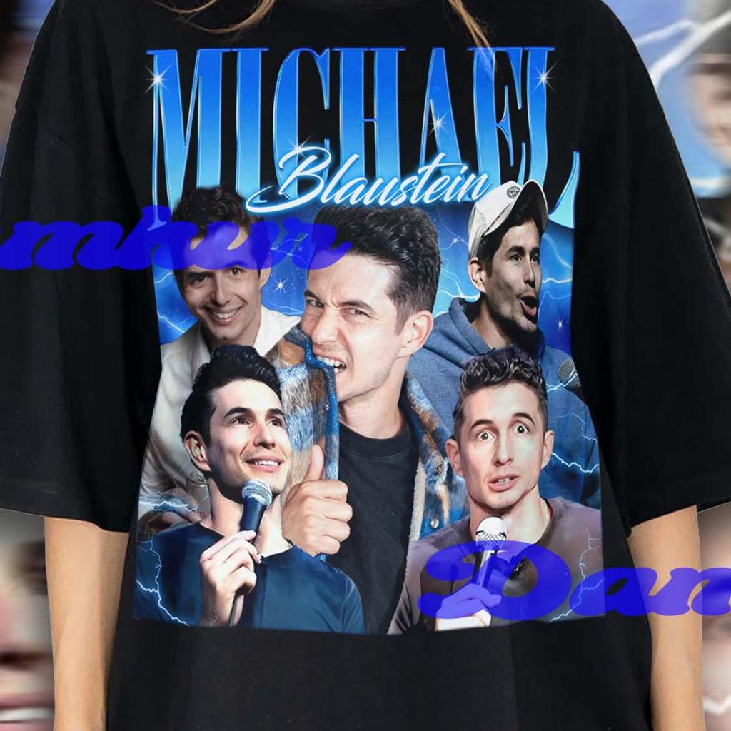 Michael Blaustein Shirt, Michael Blaustein Tshirt, Michael Comedian Merch Tees, Michael Blaustein Retro T-shirt, Christmas Present Ideas