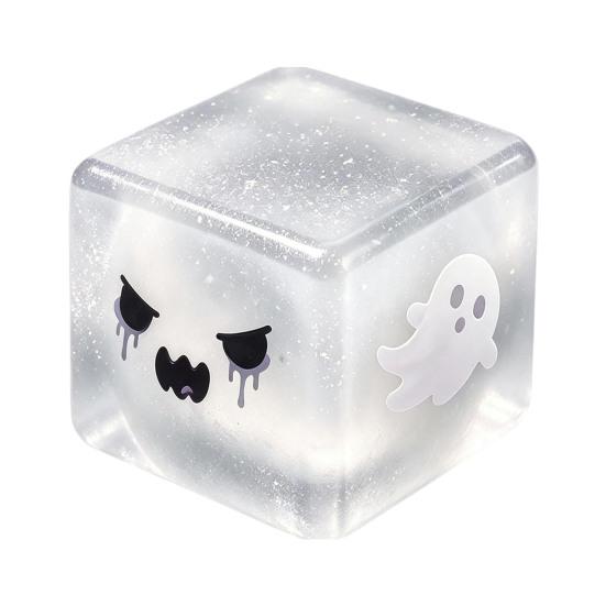 Stress Cube Fidget Toy Halloween Toy, Ghost Pumpkin Eyeball Squeeze Party Favors Anxiety Relief Sensory