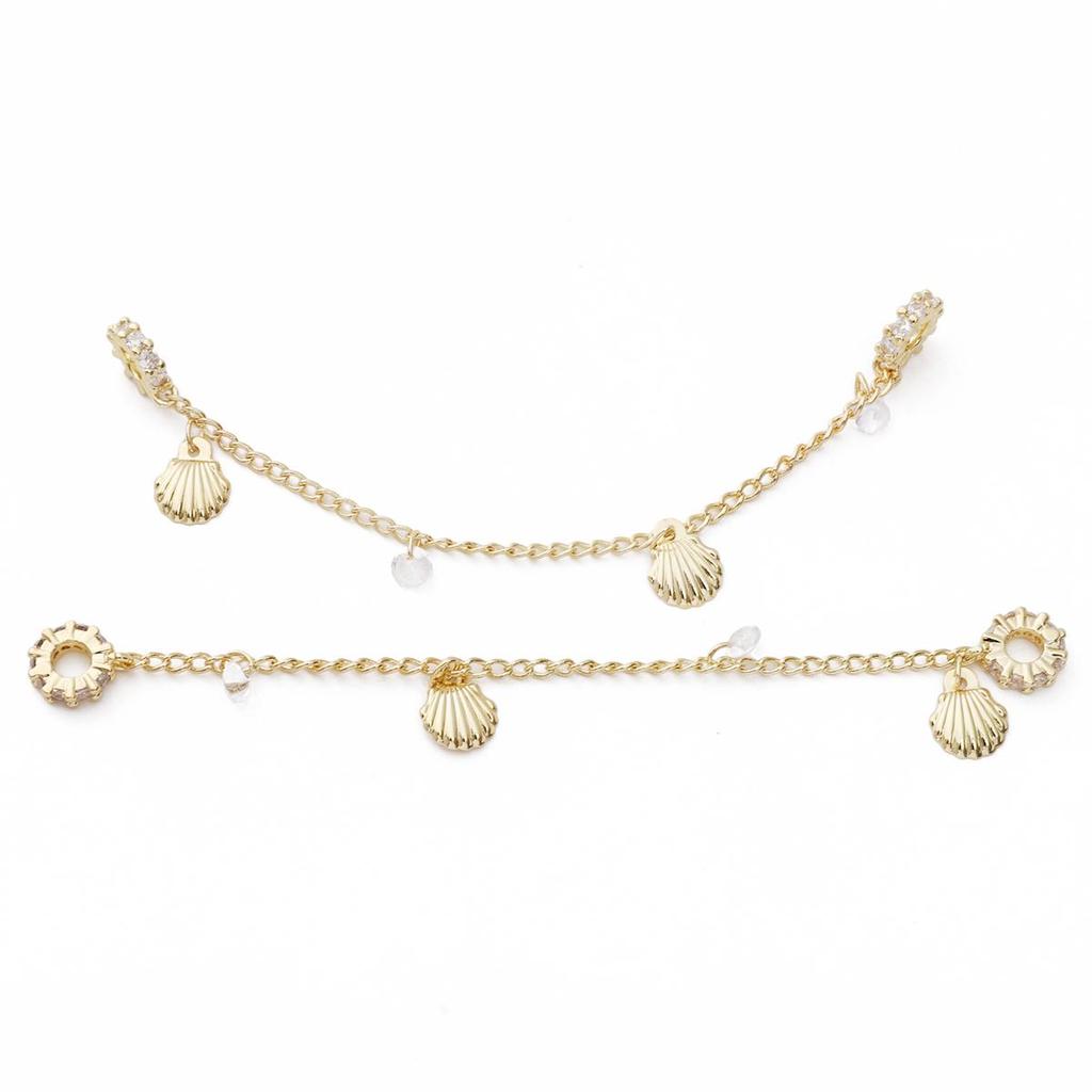 1pc/bag High Color Set Crystal And Bead Safety Chain DIY Bracelet Earrings Jewelry Accessories