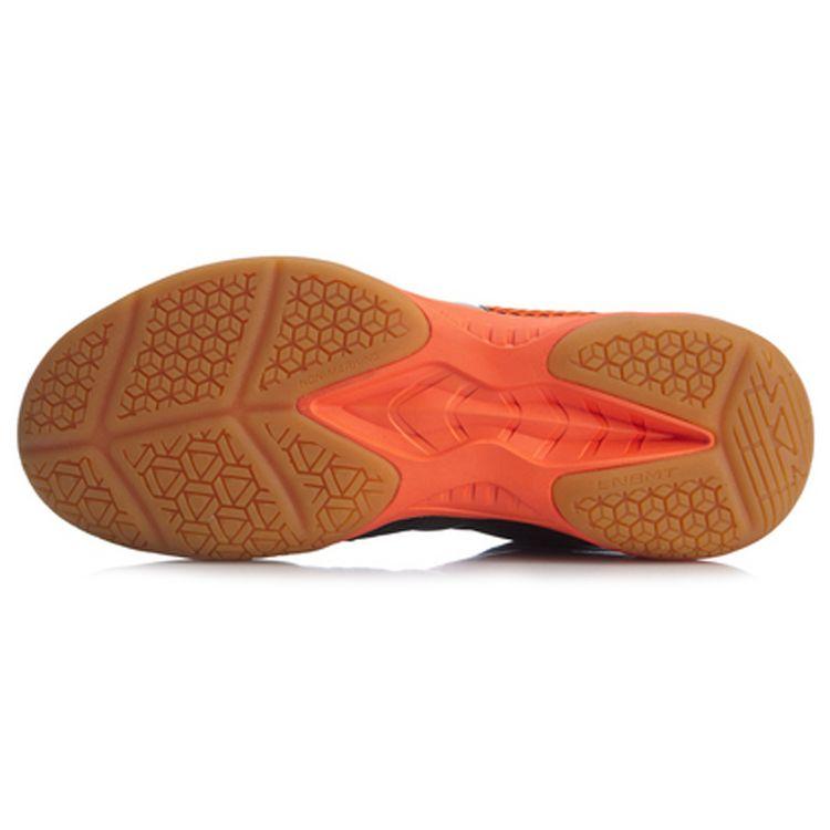 Li-Ning Кроссовки для бадминтона Sound Wave Унисекс Черно-оранжевые AYTQ017-3