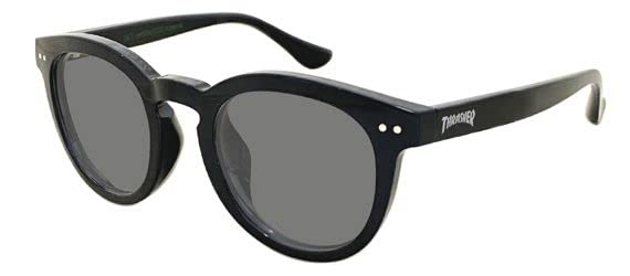 Солнцезащитные очки поляризованные Очки FR [Thrasher] (Бостонский стиль, линзы с защитой от запотевания) [1050AF / ПОЛЛУКС] BK-SMP (Поляризованный антифог