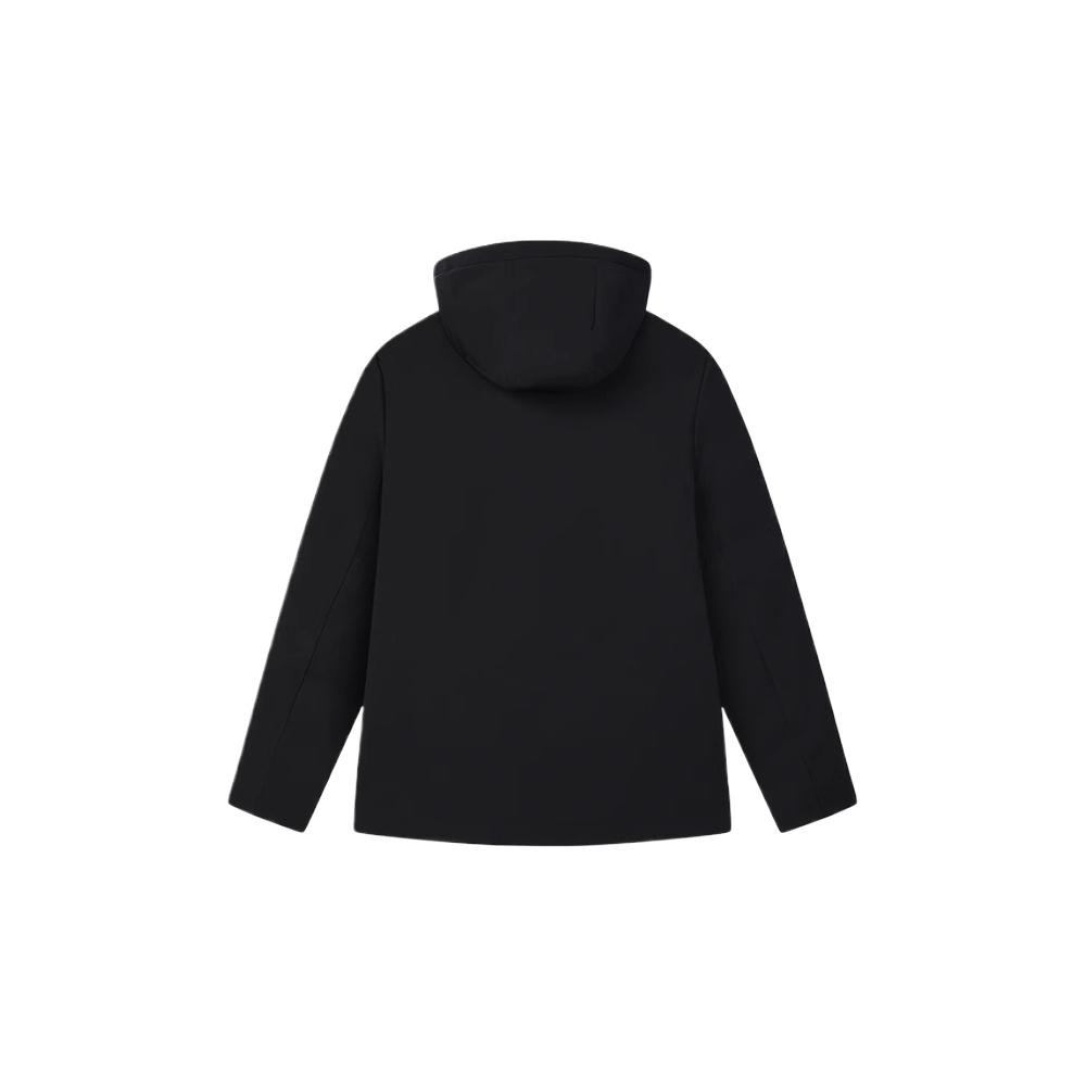 Новая мужская пуховая куртка FILA SS25 HERITAGE, цвет «Реактивный черный» F11M518902F-BK