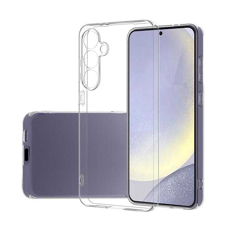 Применимо к чехлу для мобильного телефона Galaxy S26plus ультратонкий прозрачный ТПУ Samsung S25 EDGE высокая прозрачность всесторонне защитный мягкий чехол