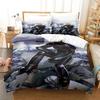 Osamu Mikumo World Trigger Bedding Set Printed Bed Set With Pillowcase Duvet Cover Soft Queen King Size Bedclothes Home