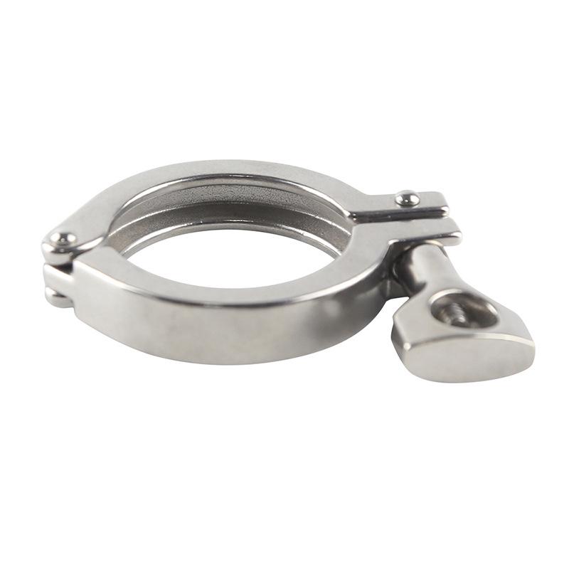 Сверхпрочный санитарный быстроразъемный хомут для труб из нержавеющей стали 304