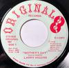 7-дюймовая пластинка ЛАРРИ ХИГГИНС - День матери / Продолжайте крутить пластинки 107 Оригинальная запись 1978 США Фолк Б/У