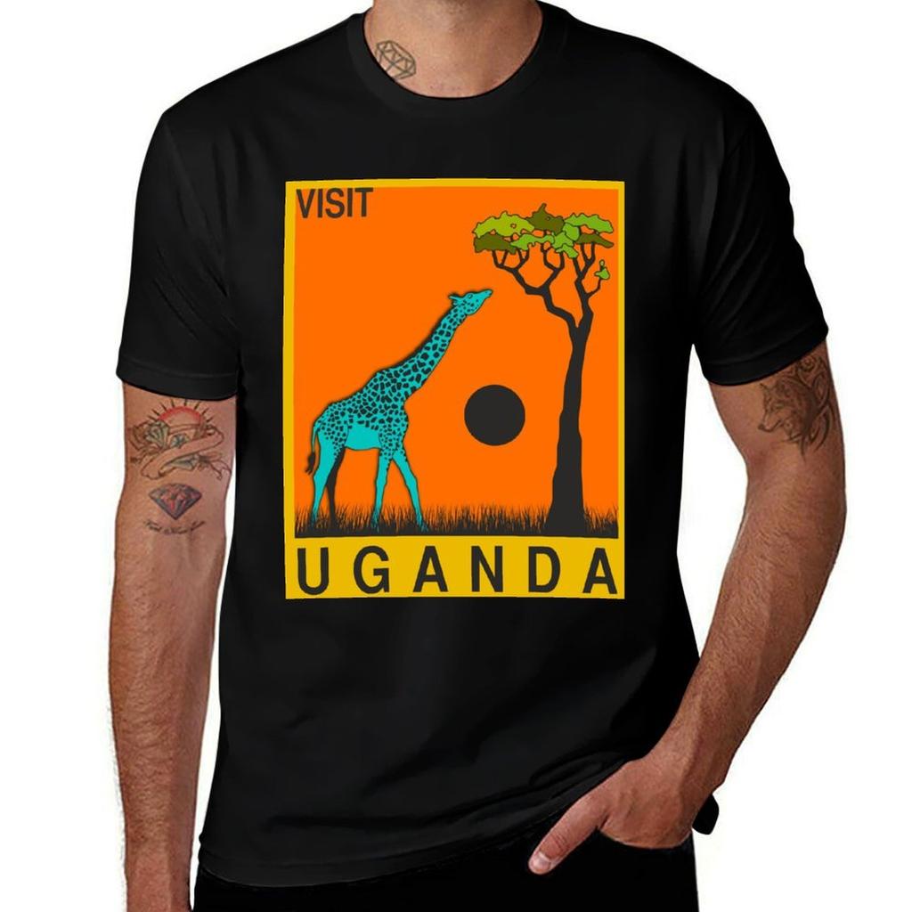 Uganda TShirt Lightweight Gym Training TShirt