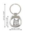 Belgian Shepherd Dog, Belgian Sheepdog - Keychain with a Dog, Keychain with a Print, Personalized Pendant from the Art-Dog Brand