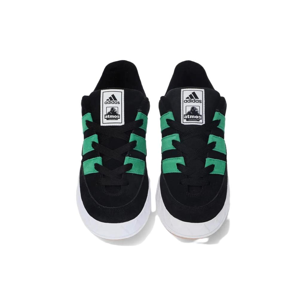 XLARGE x atmos x adidas Adimatic Черно-зеленые кроссовки унисекс Core-Black Crystal-White HQ3936