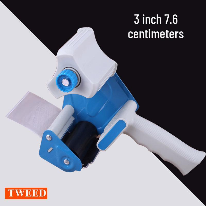 72mm Metal Tape Dispenser Handheld Cutter Sealing Machine 3-inch
