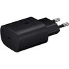 25W Fast Charger - Samsung - Compatible S23/S22/S21 - USB-C - Black - Fast Charging