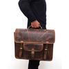 Handmade Buffalo Leather Messenger Cross-Body Laptop Bag Office Handbag Briefcase Rustic Vintage Messenger Bag for Men Women Mother Day Gift