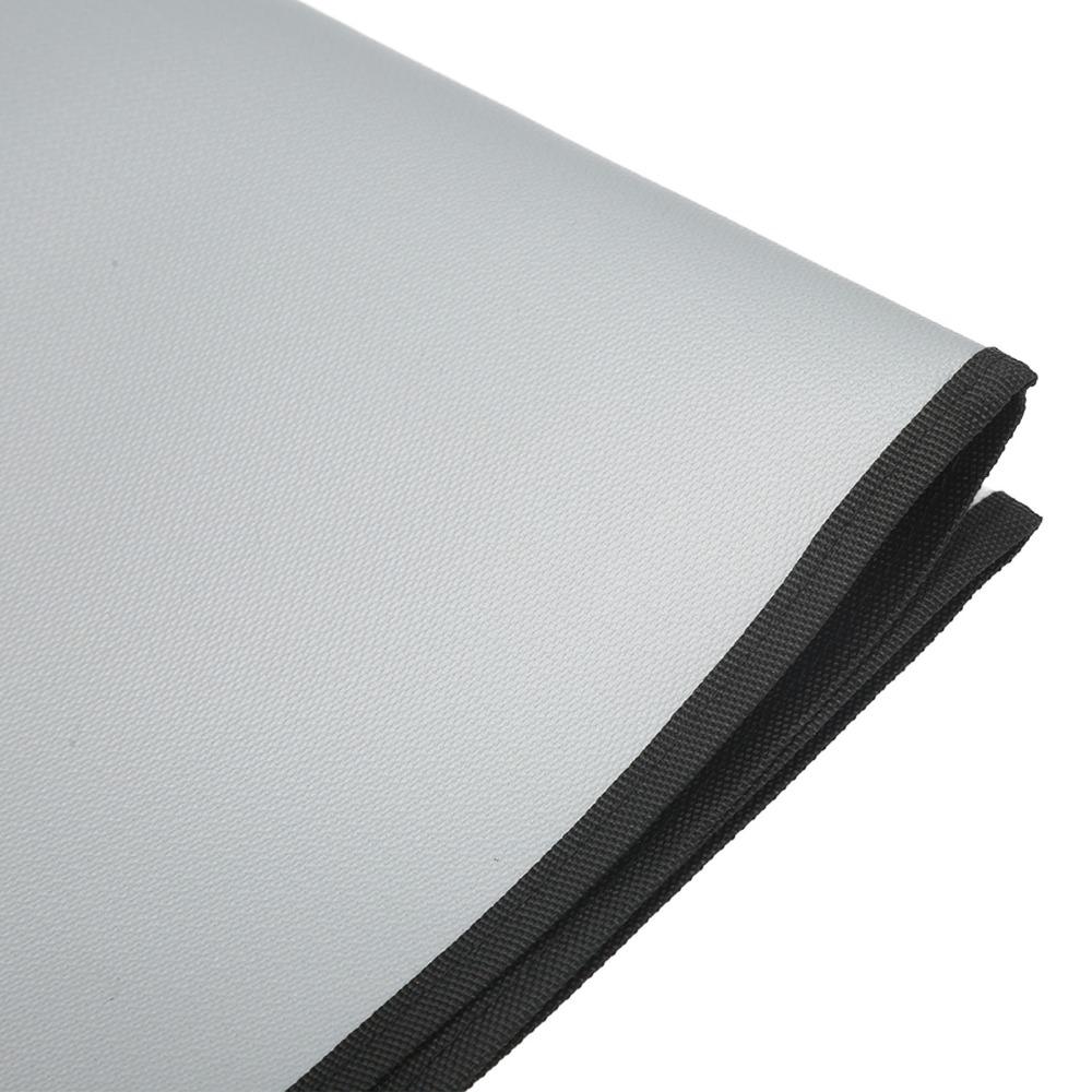 Filleted Corner Picnic Fire Blanket Fiberglass Camping Protection Rug  Picnic Activities