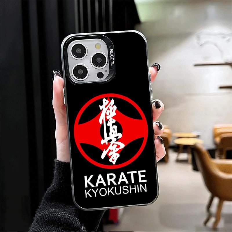Karate Oyama Kyokushin Shockproof Phone Case for iPhone 17 Air 16 16E 15 Pro Max 14 Plus 13 Mini 12 Back Cover Anti Fall Fundas