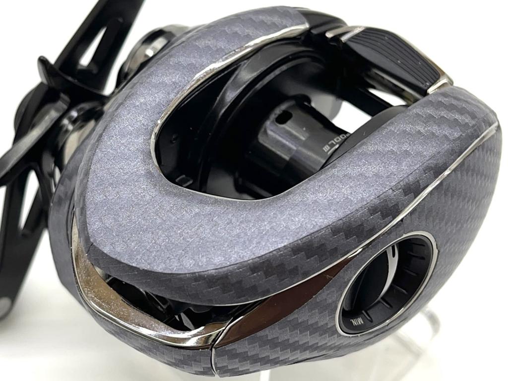 CUSTOM YOROI Custom Decal for 21 Antares DC and 22 Exsence DC Baitcasting Reels SEAT.JP (Silver, Right-Handed)