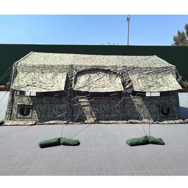 Xiaobing 30 sqm Emergency Camouflage Frame Tent
