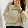 11 Inch Tablet Sleeve Bag Cartoon Soft Plush Laptop Bag Inner Bag Protective Tablet Case Cover for iPad Air/Samsung/Xiaomi