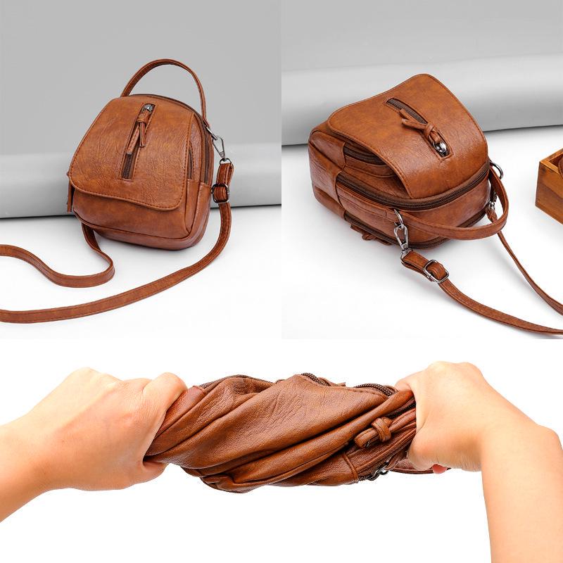 Новые мини-сумки для женщин, винтажная повседневная сумка через плечо, женские роскошные сумки, женская кожаная сумка через плечо