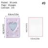 Mini Photo Album Kpop Korea Idol Star Chasing Binder Photocard Holder 3 Inch Love Heart Hollow Picture Storage Album Case