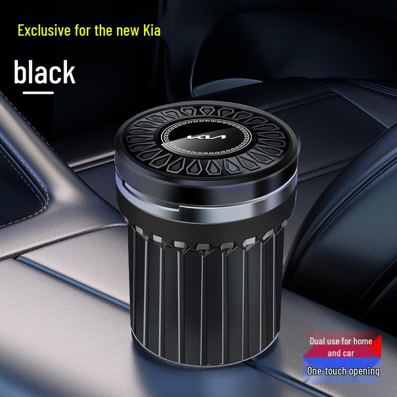 Kia Car Ashtray: Compatible with K5, K5 Pro, Forte, K4, K3, Sportage, KX5, KX3, Seltos Models.