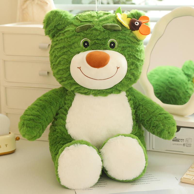 Bear Teddy Glowworm Plush Toy Cute Sniffles Bear Doll With Lightup Feature