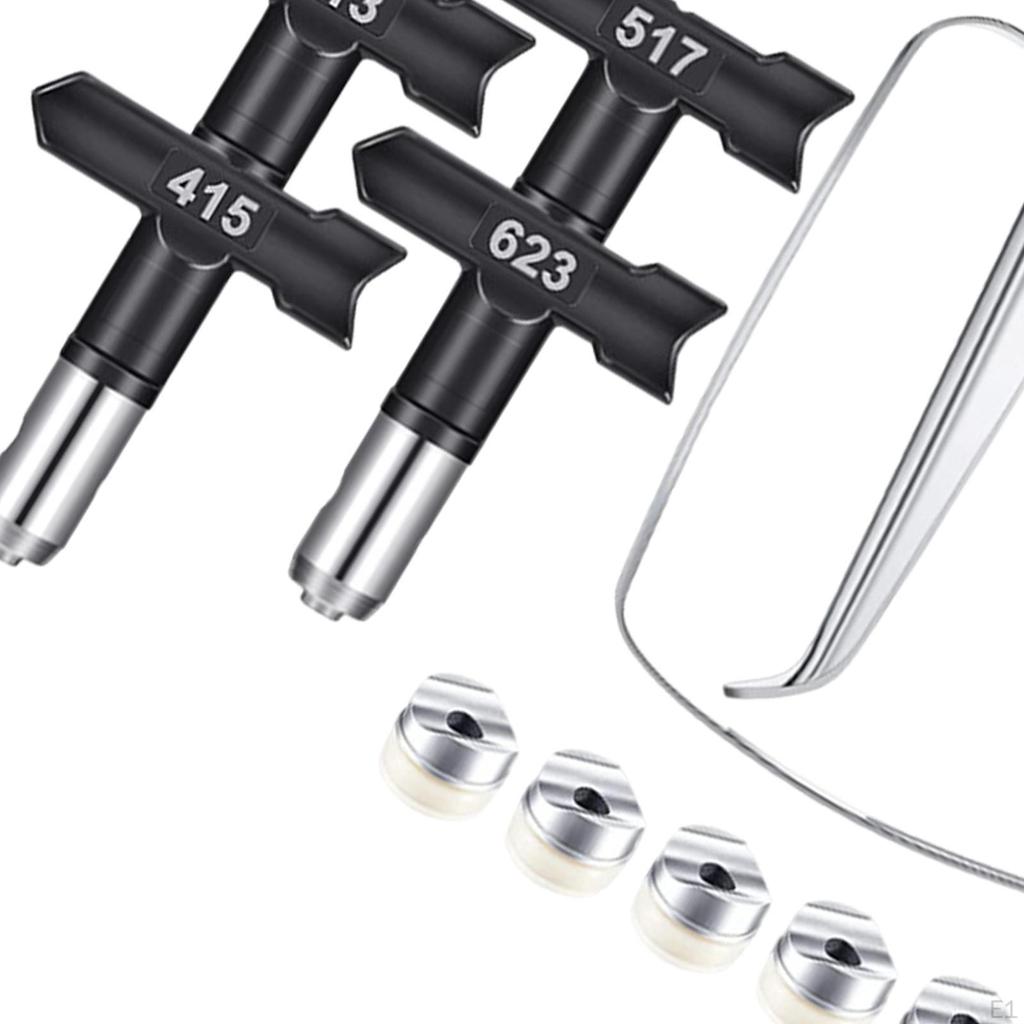 Комплект безвоздушного распылителя краски 211 313 415 517 623 5 фильтров распылительный инструмент распылительная машина