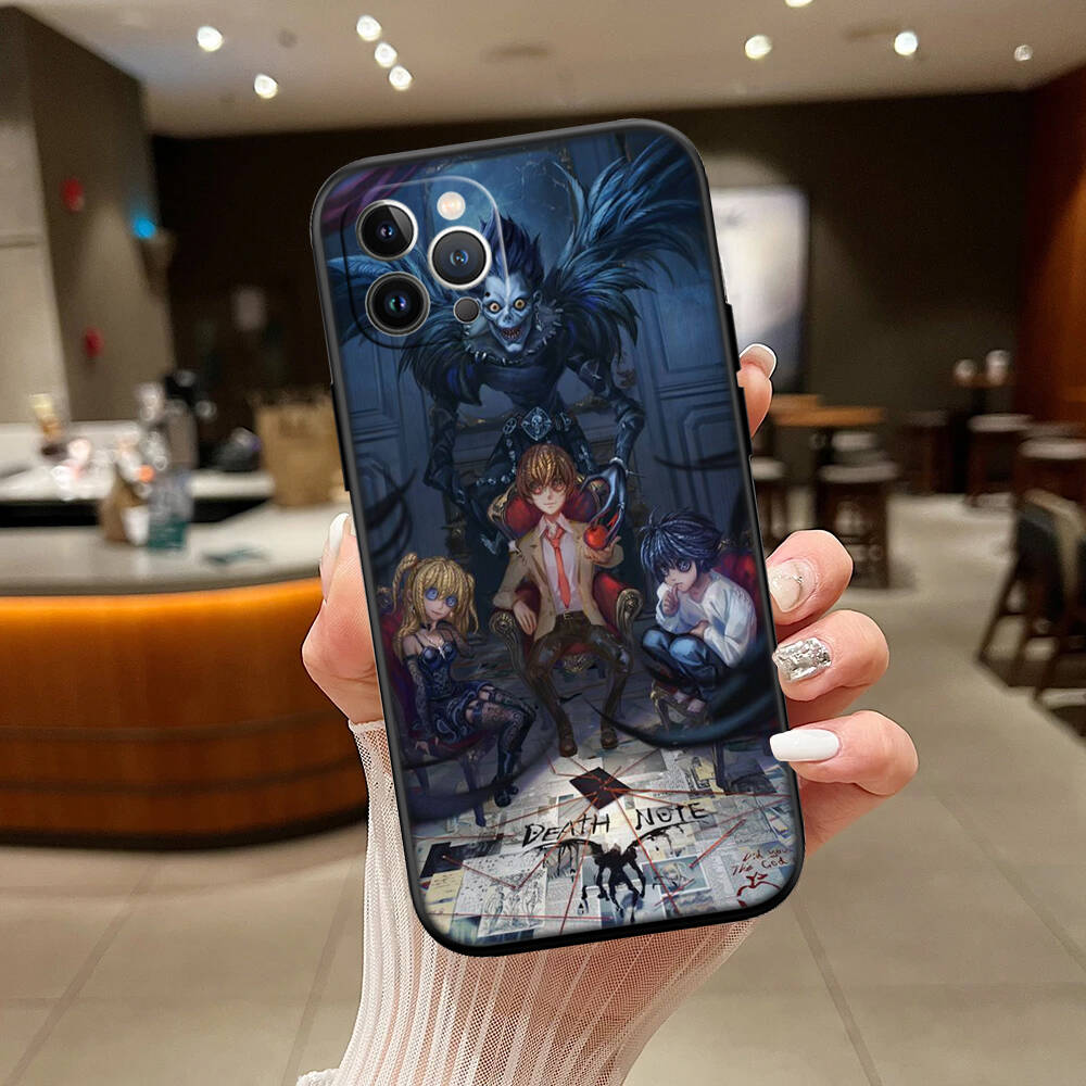 Death Note Case for Samsung A06 A35 A25 A24 A15 A05S A05 M55 M35 M15 A02 A12 A13 A10 A16 A20 A30 A22 A31 A32 A33 A42 A50