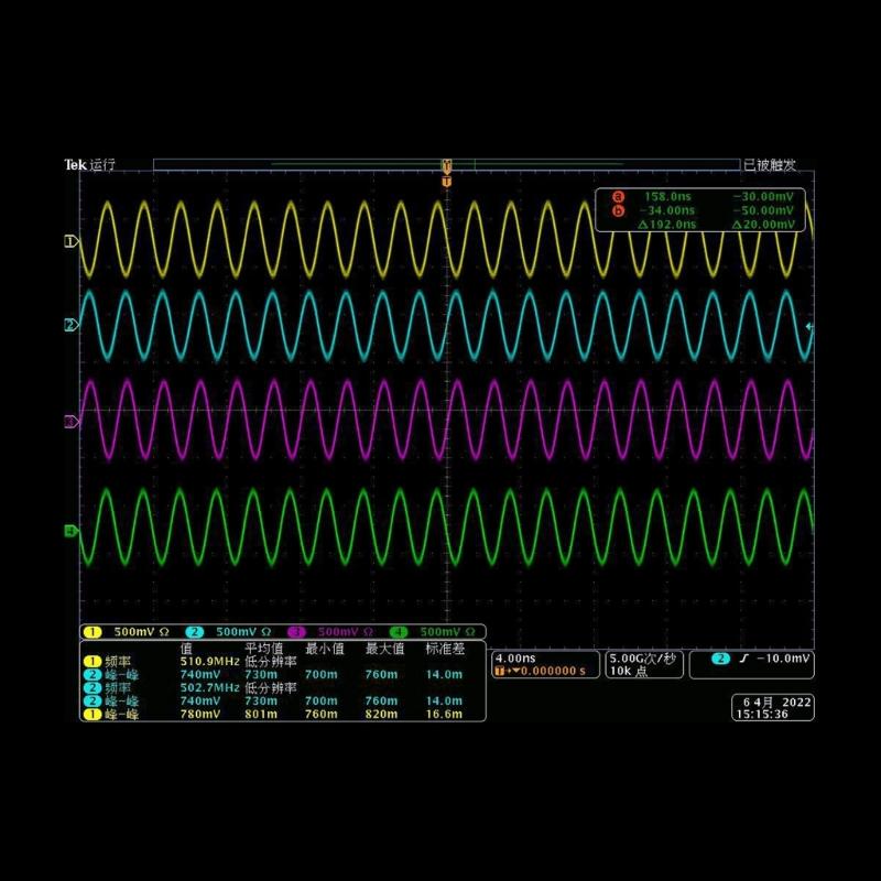 Разветвитель мощности RF 4-канальный для разъемов SMA 10M-3G Разветвитель мощности RF для микроволновых измерений Разветвитель/Антенна