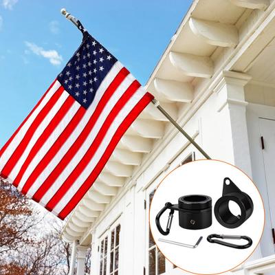 1 комплект колец для флагштока с карабинным ключом из прочного сплава 360