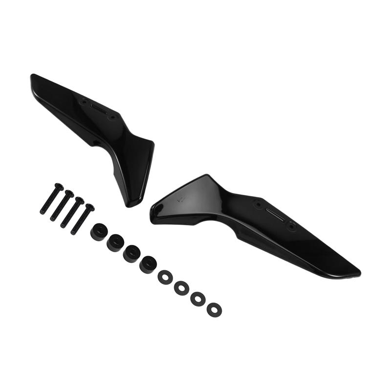 ABLZ-Motorcycle Windshield Side Wind Deflector Spoiler Fly Screen For MT-125 MT-15 MT125 MT15 -