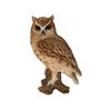 Ubia Scops Owl Perched On a 12 X X 17 Garden Spix's Stump, 8.4 Cm, Figurine, Animal, Decor, Bird, H14106-1