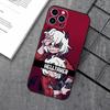 Game Girl H-Helltaker Phone Case For Apple iPhone 15,14,13,12,11,XS,XR,X,8,7,Pro,Max,Plus,mini Silicone Black Cover