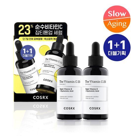 COSRX Сыворотка с витамином C 23, 20 г, двойная специальная (Витамин С23% сыворотка 20г * 2EA)