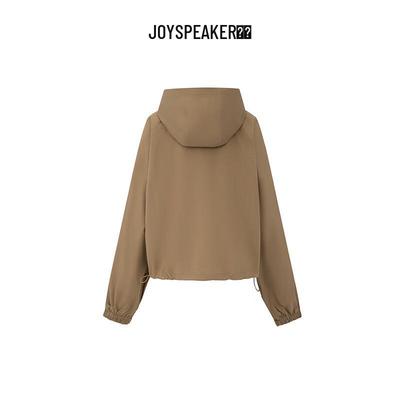 JOY SPEAKER Женская повседневная куртка с капюшоном