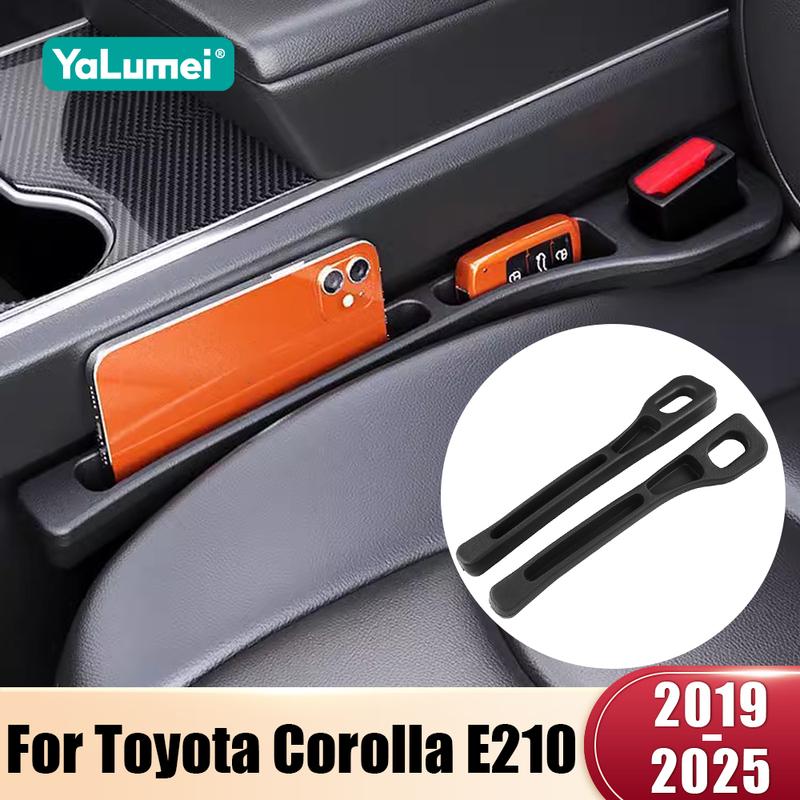 For Toyota Corolla E210 2019 2020 2021 2022 2023 2024 2025 Hybrid Universal Car Seat Leak Proof Strips Gap Side Seam Storage
