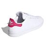 Adidas Stan Smith J White Bold Pink Детские кроссовки Cloud-White FX7522